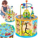Houten Activiteiten kubus 8-in-1 - Activity Center Baby -, Kinderen en Baby's, Speelgoed | Houten speelgoed, Ophalen of Verzenden