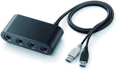 GameCube USB controller adapter voor Switch, Wii U en PC, Spelcomputers en Games, Spelcomputers | Overige Accessoires, Verzenden