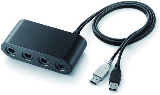 GameCube USB controller adapter voor Switch, Wii U en PC, Spelcomputers en Games, Spelcomputers | Overige Accessoires, Verzenden