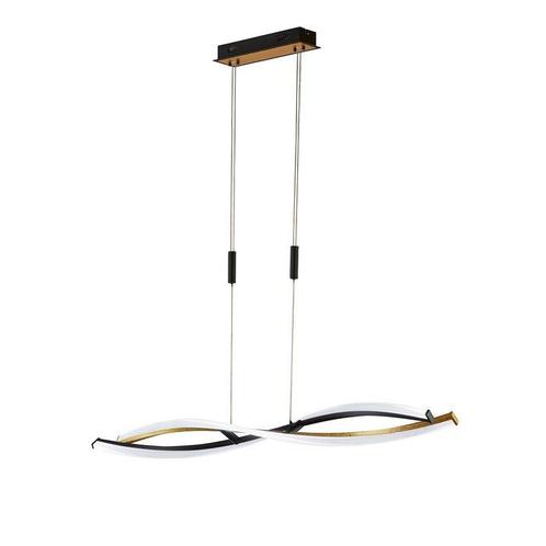 Fischer & Honsel - Hangende plafondlamp - Torcido -, Antiek en Kunst, Antiek | Lampen