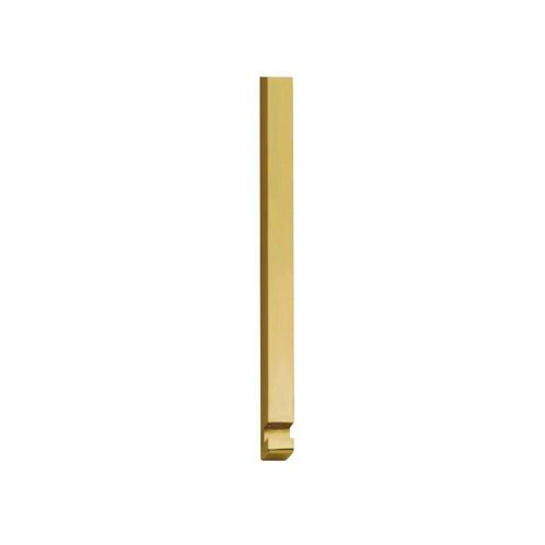Intersteel stangenset 2x125cm tbv pomp-espagnolet - messing, Doe-het-zelf en Verbouw, Hang- en Sluitwerk, Nieuw, Verzenden