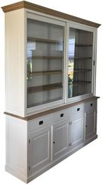 Buffetkast wit met eiken Linne 220 x 240cm, Ophalen of Verzenden, Nieuw