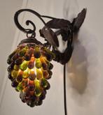 Wandlamp - Muranoglas - Messing wandlamp met Murano stijl