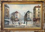 Caroline C. Burnett (1877-1950) - Pariser Straßenszene