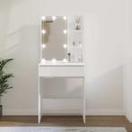 vidaXL Kaptafel met LED-verlichting 60x40x140 cm hoogglans, 50 tot 100 cm, Verzenden, Nieuw, 50 tot 100 cm