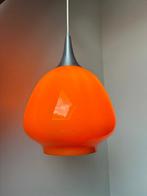 Lamp - Glas, Metaal - Oranje hanglamp
