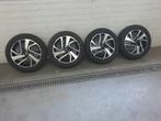 Complete set Peugeot 108, Ophalen, 15 inch, Banden en Velgen, Winterbanden