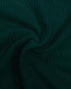 Corduroy Washed Stretch Donker Petrol, Nieuw, Blauw