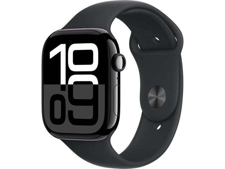 Apple Watch Series 10 - GPS - 46mm - Jet Black Ink, Huis en Inrichting, Woonaccessoires | Overige, Zo goed als nieuw, Verzenden