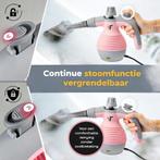 2dekans | Hand stoomreiniger - Stoomregeling - Inclusief 10, Ophalen of Verzenden