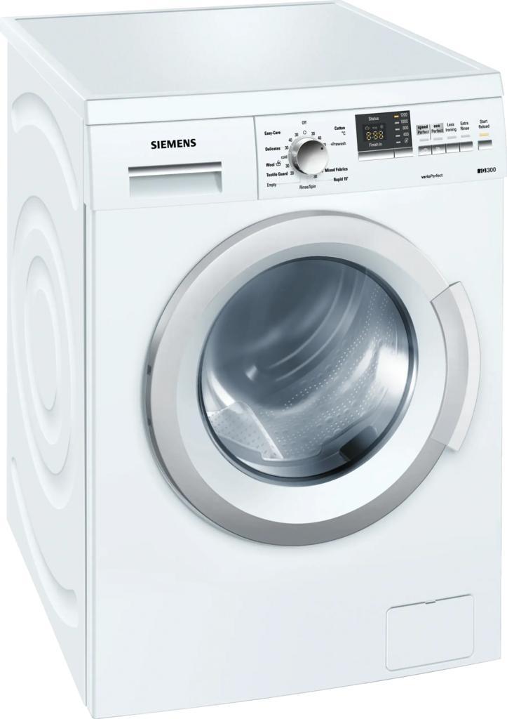 Siemens Wm12q390 Varioperfect Wasmachine 1200t 8kg, Witgoed en Apparatuur, Wasmachines, Zo goed als nieuw, Voorlader, 85 tot 90 cm