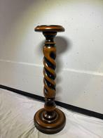 Plantentafel - Elegante Donkerhouten Gedraaide Twist