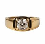 Ring - 14 karaat Geel goud - 2.50ct. tw. Diamant (Lab-grown), Sieraden, Tassen en Uiterlijk, Ringen, Nieuw
