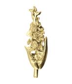 Gouden orchidee kettinghanger, Sieraden, Tassen en Uiterlijk, Kettinghangers, Verzenden, Nieuw