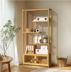 Bamboe Opbergrek –6-Laags Plantenrek en Boekenrek 85,5×176 c, Huis en Inrichting, Kasten | Boekenkasten, Verzenden, Nieuw