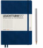 Leuchtturm1917 Notitieboek Navy Blue - Medium - Gelinieerd, Boeken, Overige Boeken, Nieuw, Verzenden