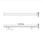 LED Wall Washer 48W RGBWW – LED breedstraler in Multicolor, Overige materialen, Verzenden, Overige typen, Nieuw