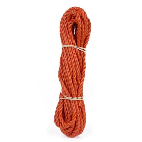 Benson Sterk polypropyleen touw - 6 mm - 10 meter - oranje, Doe-het-zelf en Verbouw, IJzerwaren en Bevestigingsmiddelen, Nieuw