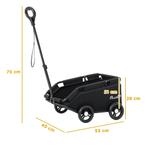 Hondenwagen, Opvouwbare Hondenbuggy Voor Dwergenhonden Tot 4, Dieren en Toebehoren, Honden-accessoires, Verzenden, Nieuw