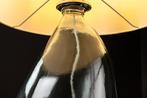 Tafellamp CLASSIC 60cm wit Lampenkap recycled glass - 44495, Huis en Inrichting, Ophalen of Verzenden, Nieuw