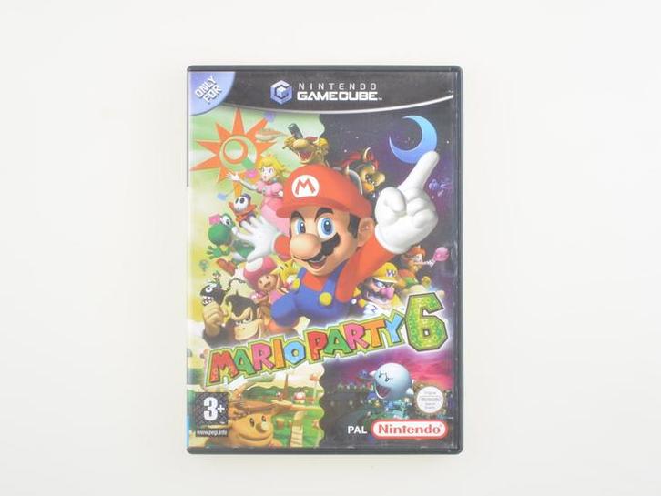 Mario Party 6 [Gamecube], Spelcomputers en Games, Games | Nintendo GameCube, Zo goed als nieuw, Ophalen of Verzenden