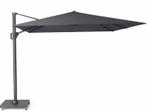 Challenger T2 zweefparasol 300x300 cm zwart, Tuin en Terras, Parasols, Ophalen of Verzenden, Nieuw