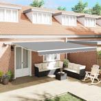 vidaXL Markies met Wit 4 × 3,5 m Metaal, Tuin en Terras, Zonneschermen, Verzenden, Nieuw