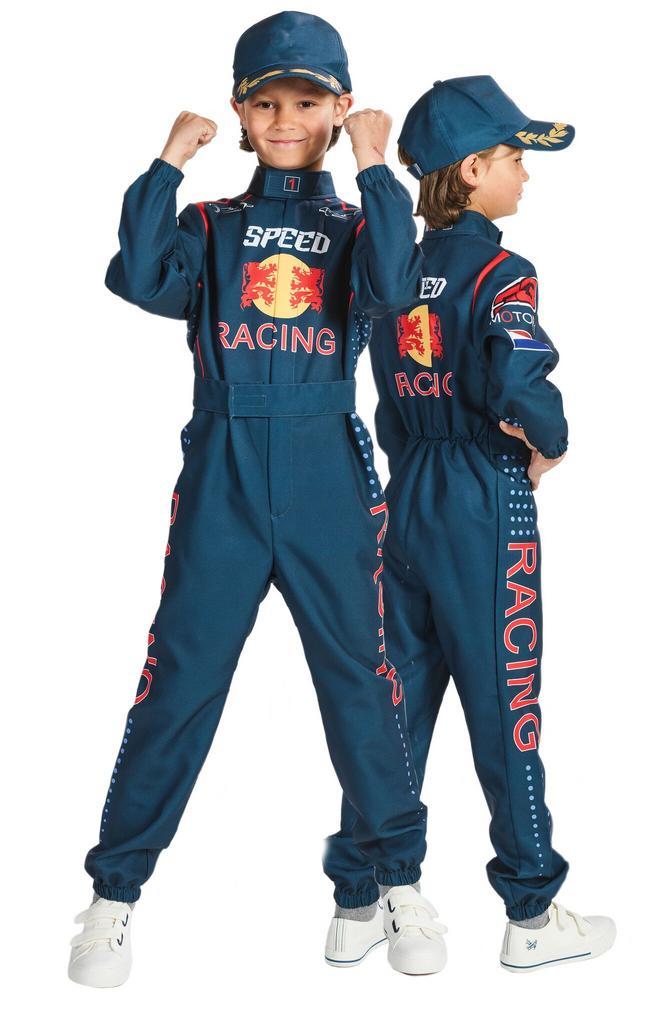 Car Racing Jumpsuit Kind F1 Premium, Kleding | Dames, Carnavalskleding en Feestkleding, Nieuw, Ophalen of Verzenden