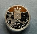Nederlandse Antillen. 10 Gulden 2001 Proof, Dubbele