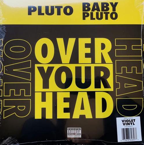 lp nieuw - Pluto (59) - amp; Baby Pluto â Over Your Head, Cd's en Dvd's, Vinyl | Hiphop en Rap, Zo goed als nieuw, Verzenden