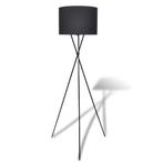 Standaard Lampenkap Zwart 139cm Hoog | Laatste Stuk!, Stijlvol en Elegant, Soft of Flame, 60 watt of meer, Overige typen