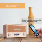 2dekans | Denver DAB Radio - Retro Radio - Bluetooth - DAB+/, Ophalen of Verzenden, Zo goed als nieuw