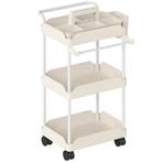 TRUUSK Opbergwagen met 3 Manden - Handdoekhouder - Wielen -, Verzenden, Nieuw
