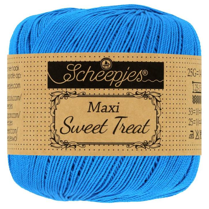 Scheepjes Maxi Sweet Treat - 215 Royal Blue, Hobby en Vrije tijd, Breien en Haken, Breien of Haken, Nieuw, Wol of Garen, Ophalen of Verzenden