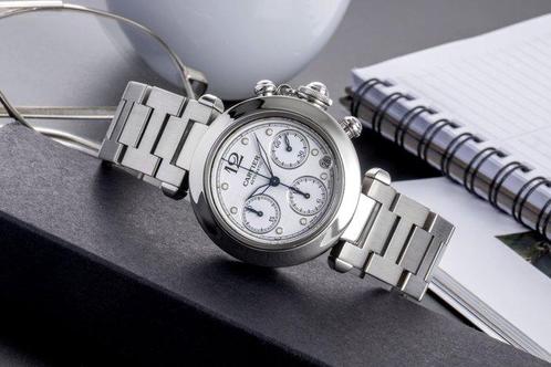 Cartier - Pasha - W31039M7 - Heren - 2005, Sieraden, Tassen en Uiterlijk, Horloges | Heren