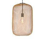 Moderne zwart met gouden hanglamp - Bliss Mesh, Huis en Inrichting, Lampen | Hanglampen, Nieuw, Overige materialen, Modern, 75 cm of meer