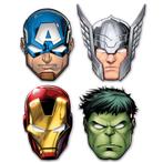 Avengers Maskers Mighty 6st, Hobby en Vrije tijd, Feestartikelen, Verzenden, Nieuw