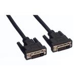 DVI-D Dual Link monitor kabel / zwart - 5 meter, Nieuw, Ophalen of Verzenden