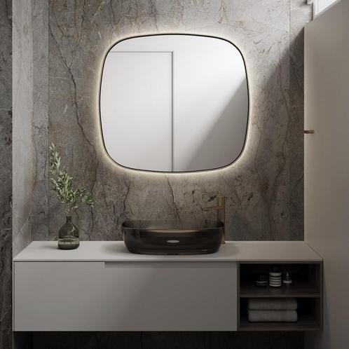 Spiegel Martens & Meijer Peru 100x100 Cm Met Indirecte, Doe-het-zelf en Verbouw, Sanitair, Bad, Nieuw, Ophalen of Verzenden