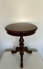 Bijzettafel - Mahonie - H : 60 cm