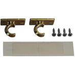 Liedeco Zelfklevende drager voor cafébars ø 12 mm (set,, Huis en Inrichting, Verzenden, Nieuw
