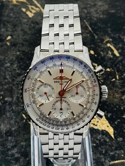 Breitling	Navitimer B01 Chronograph 41mm - AB0139211G1A1, Sieraden, Tassen en Uiterlijk, Horloges | Heren, Staal, Nieuw, Staal