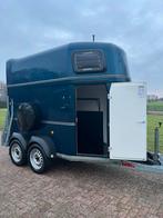 Prachtige Polyester Bockmann 1,5 paards met alu bodem!, Ophalen, Zo goed als nieuw, Aluminium, 1½-paards trailer