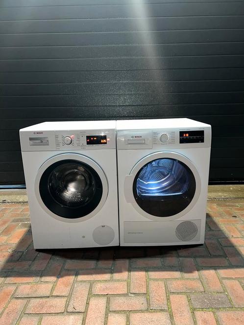 Prachtige Bosch 8KG Wasmachine Bosch 8KG Warmtepompdroger!, Witgoed en Apparatuur, Wasmachines, Minder dan 85 cm, 1600 toeren of meer