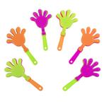 Uitdeelcadeautjes Handklappers 9,5cm 6st, Hobby en Vrije tijd, Feestartikelen, Verzenden, Nieuw