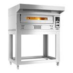 GGM Gastro | Elektrische pizzaoven - 9x 33cm - Handmatig - |, Witgoed en Apparatuur, Onderbouw afzuigkap, Verzenden, Nieuw, Motor