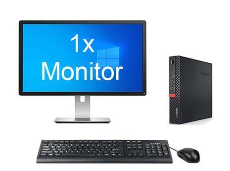 ACTIE: Lenovo ThinkCentre M710q Tiny i5 7e Gen incl. 1, Computers en Software, Desktop Pc's, 8 GB, Ophalen of Verzenden