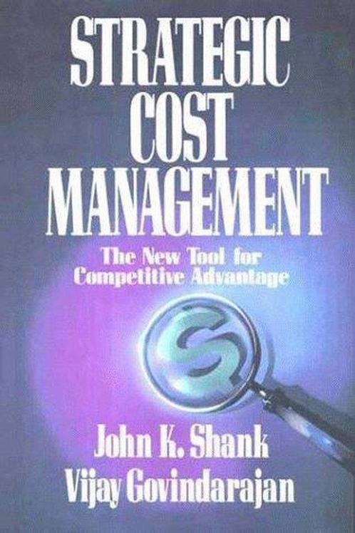 Strategic Cost Management 9780029126516 Vijay Govindarajan, Boeken, Overige Boeken, Gelezen, Verzenden