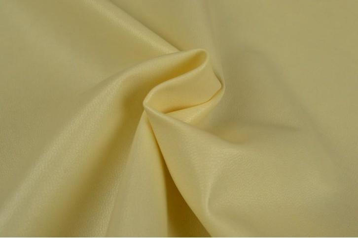 10 meter kunstleer - Beige, Hobby en Vrije tijd, Stoffen en Lappen, 120 cm of meer, 200 cm of meer, Beige, Nieuw, Leer of Kunstleer