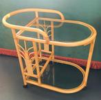 Vintage bamboe trolley, Huis en Inrichting, Tafels | Bijzettafels, Nieuw